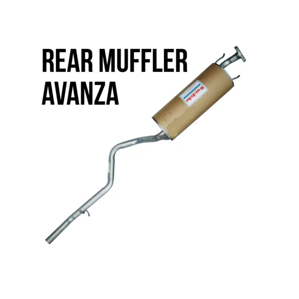 Knalpot Standar Rear Muffler Avanza Xenia