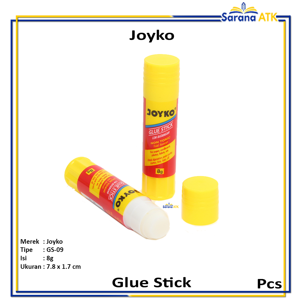 

Joyko - Glue Stick GS-09 8gr Lem Kertas - Pcs