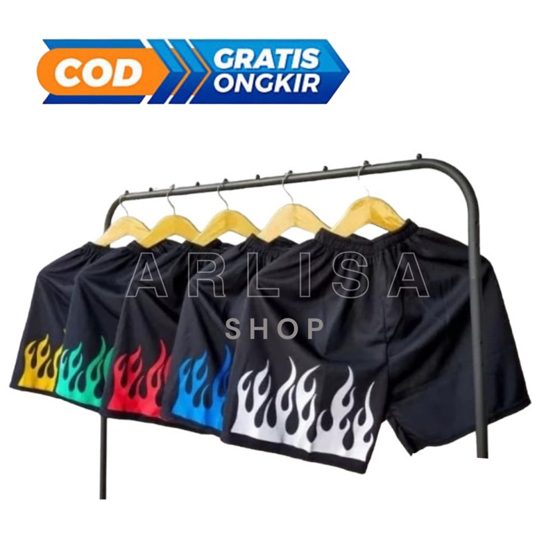 CELANA BOXER API 55rb DAPAT 5pcs