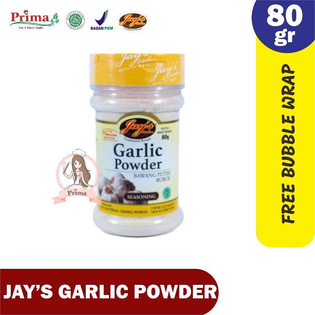 

Garlic powder - Jays 80gr