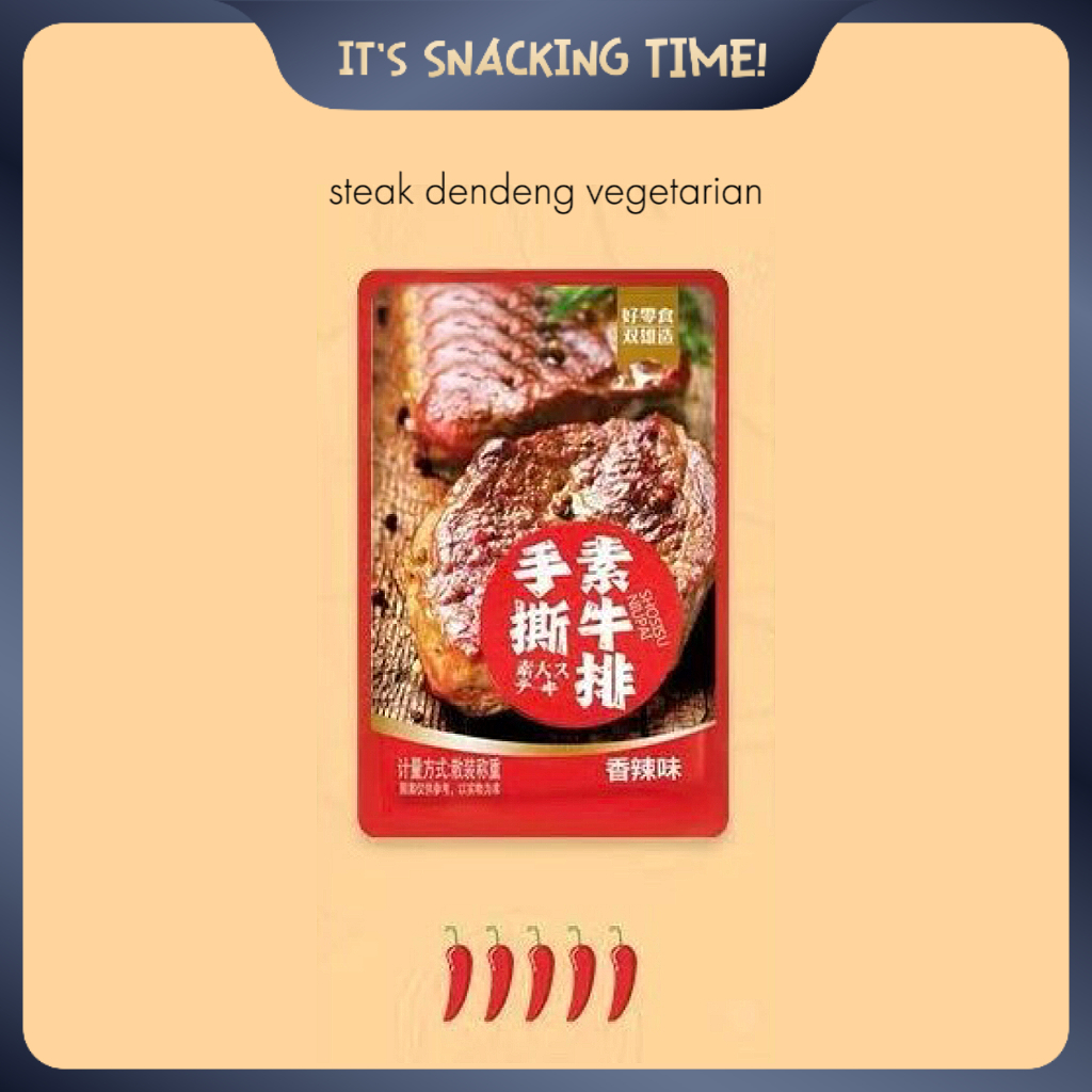 

Steak Dendeng Beef Steak Daging Gluten Vegetarian