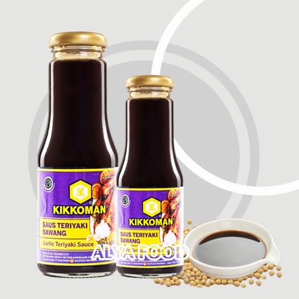 

Kikkoman Garlic Teriyaki Sauce 300 gr Saus Teriyaki Bawang
