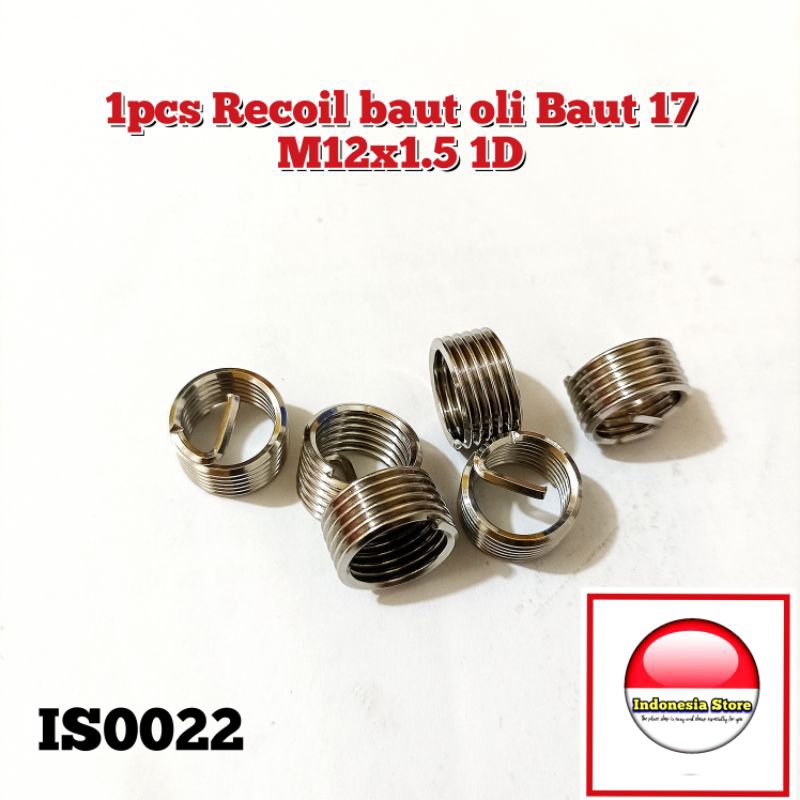 1pcs recoil baut oli m12x1.5 1D recoil baut oli baut 17 std
