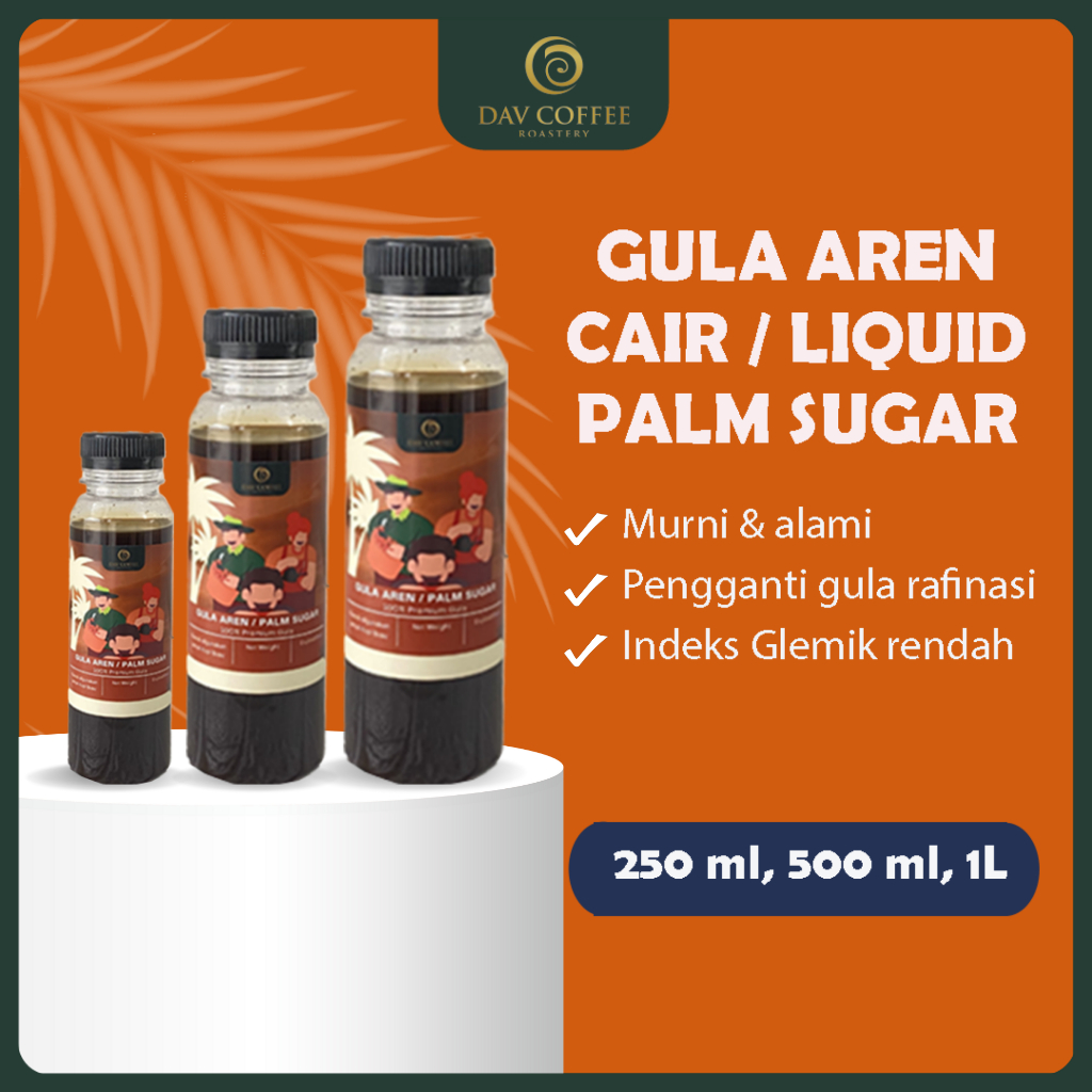 

Gula Aren Cair / Liquid Palm Sugar Dav Coffee Roastery 250 ml
