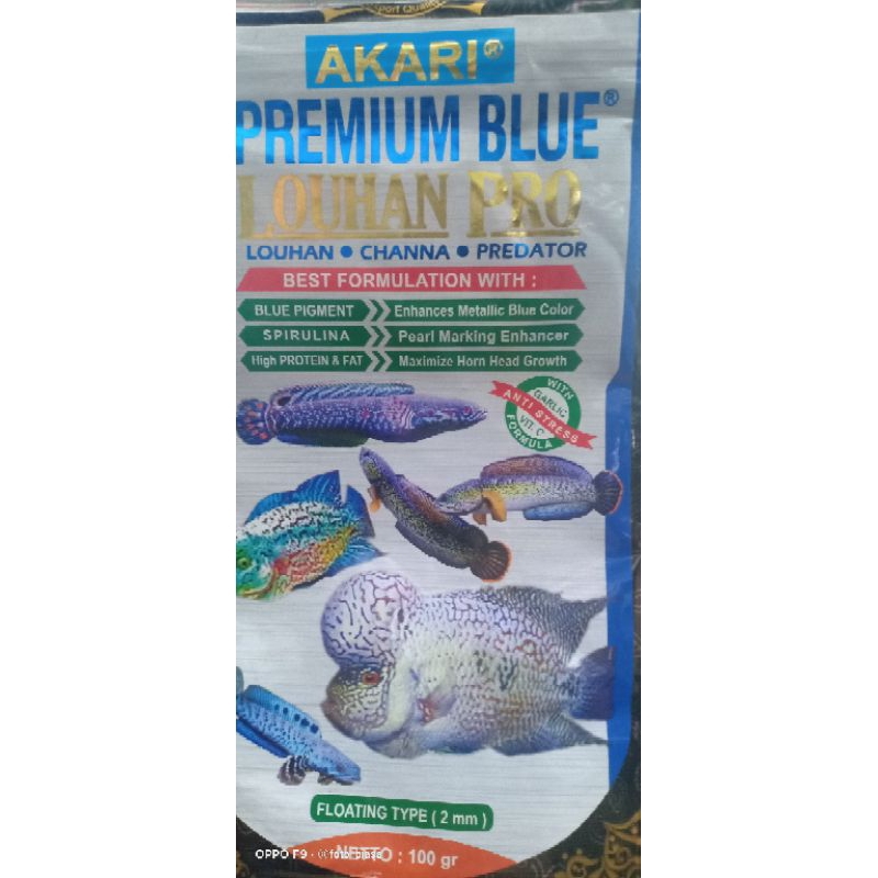 REPACK PELET PREMIUM BLUE 2mm