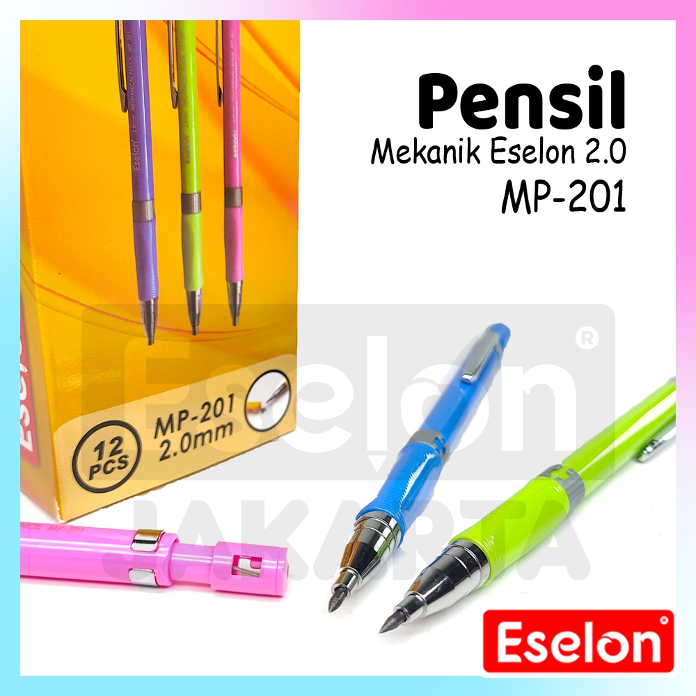 

[ES.JKT] 1buah Pensil Mekanik Eselon MP201 / Mechanical Pencil / Pensil Mekanik Eselon - 2.0mm