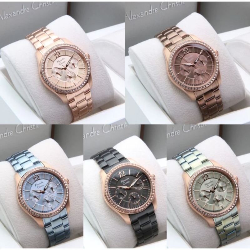 Jam Tangan Wanita Alexandre Christie 2645 AC2645 AC 2645 | Original