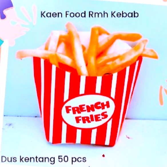 

Dus French Fries Besar.