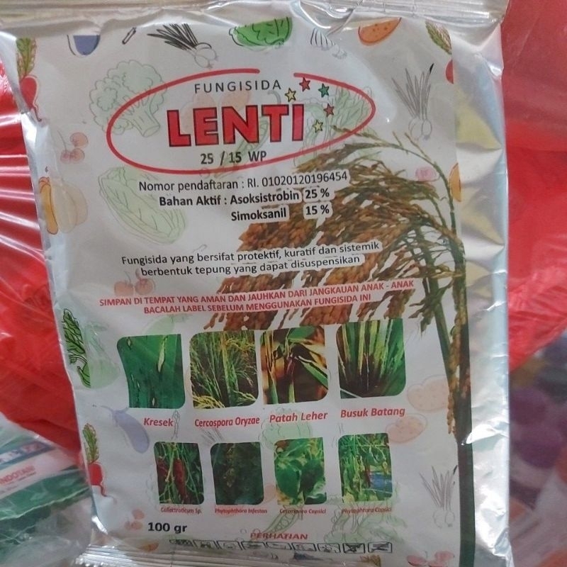 Fungisida Lenti 100gram 25/10 WP