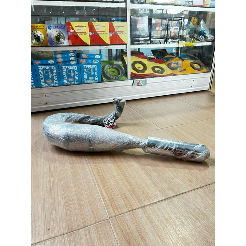 Knalpot Racing Vespa DRC Buang Kiri Vespa Px Ps Exclusive Excel Super Sprint