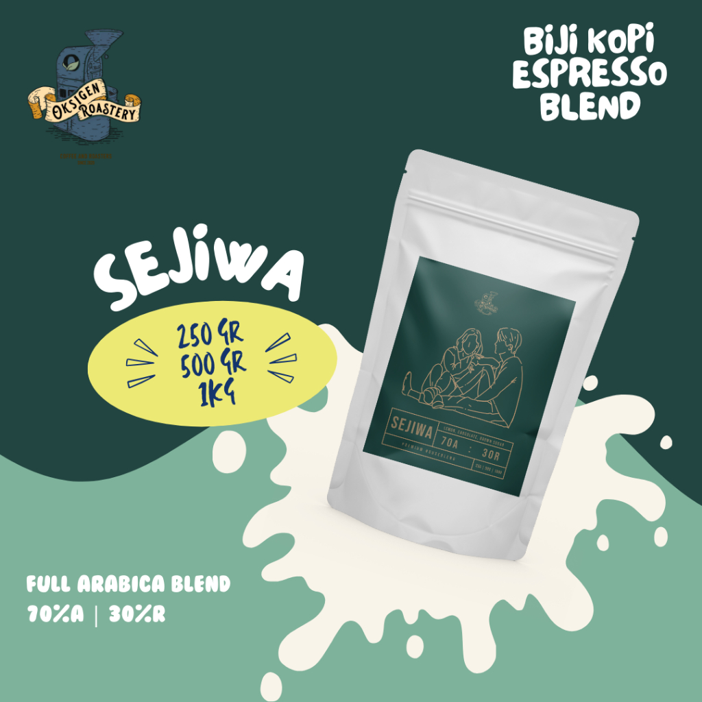 

Bijikopi Espresso House Blend SEJIWA By OksigenCoffeeRoastery
