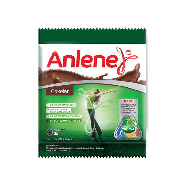 

ANLENE ACTIFIT SACHET RASA COKLAT 22 GR