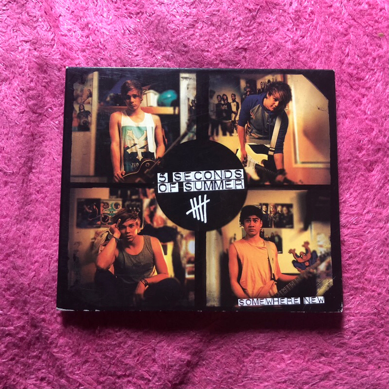 [RARE & LIMITED] SOMEWHERE NEW EP - 5 SECONDS OF SUMMER 5SOS OFFICIAL CD ALBUM YOUNGBLOOD CALM SELF 