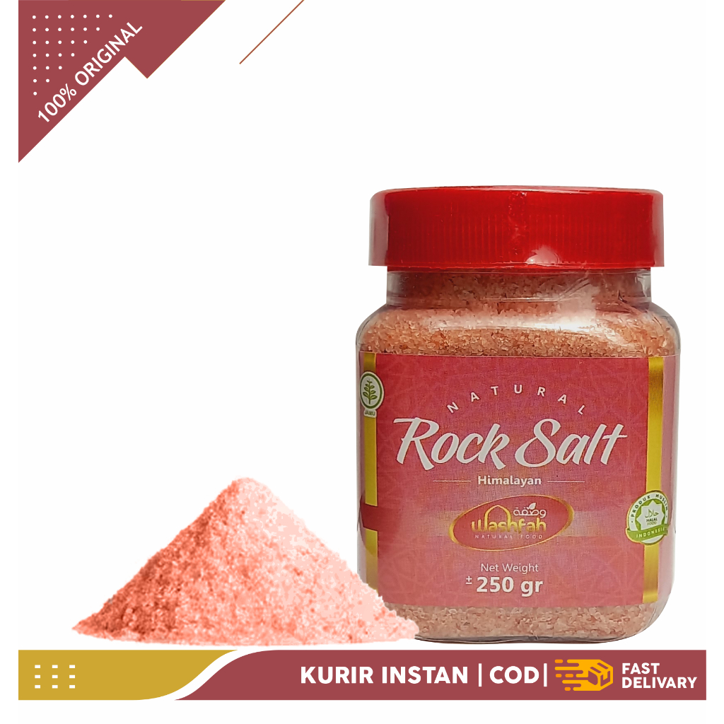 

100% Garam Himalayan | Rock Salt Himalayan 250 gr