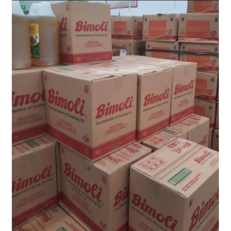 

paket usaha Bimoli jerigen 5liter 1dus JABAR