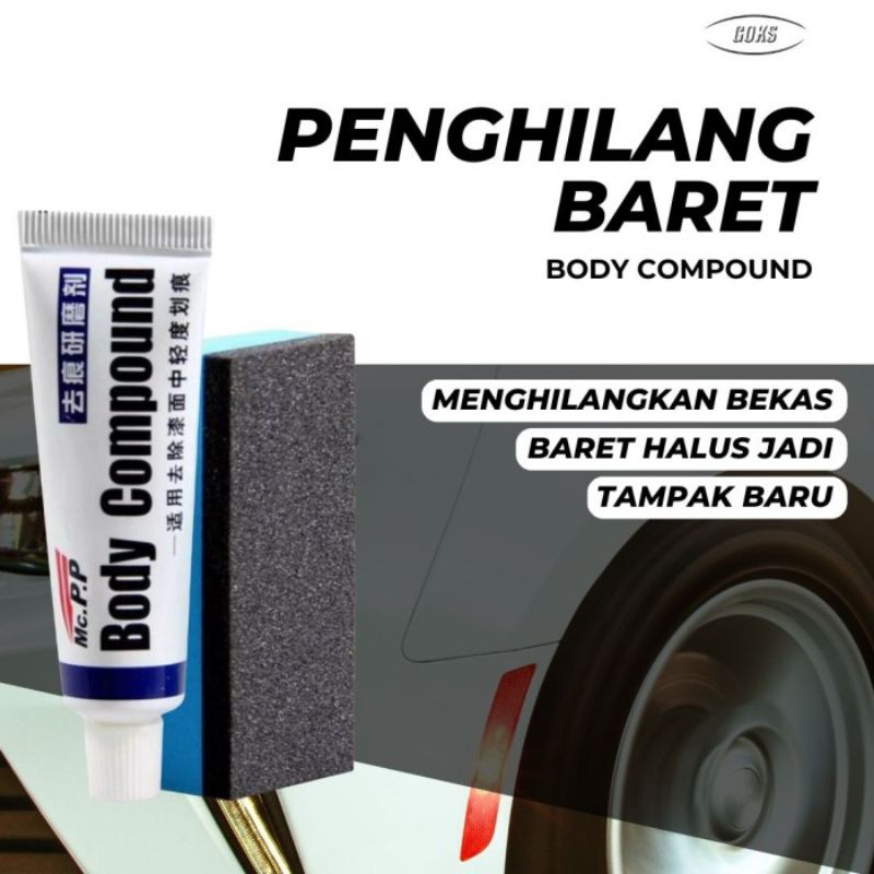 Penghilang Baret Body Mobil Motor Terbaik | Compound Kompon Poles Lecet Goresan Original