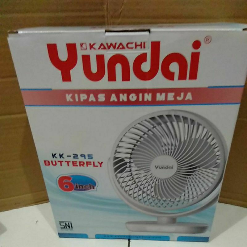 Yundai KK-295 Kipas Angin Portabel Meja 22.5x9.4x26 cm