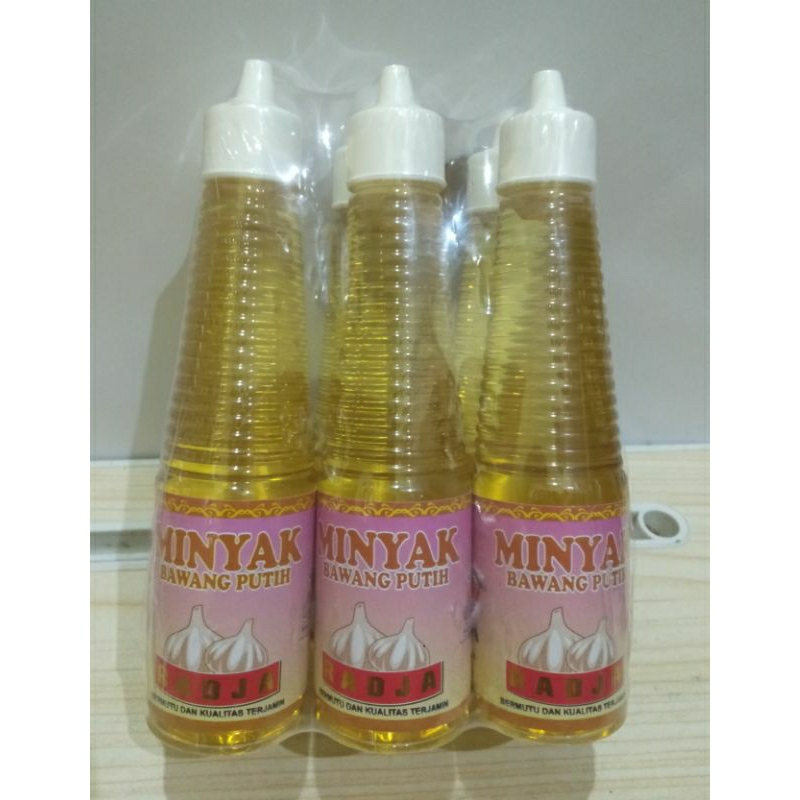 

Minyak Bawang Putih Cap Radja Kemasan Botol Plastik 150 ml 1 Pack isi 6 Botol
