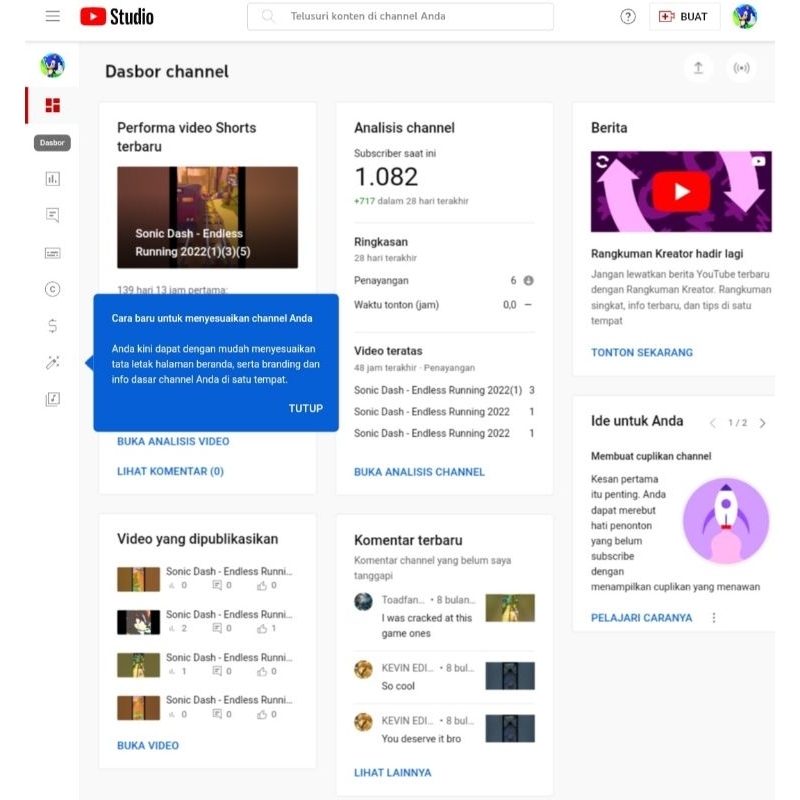 YOUTUBE AKUN SUBSCRIBER 1K+ SYARAT MONET