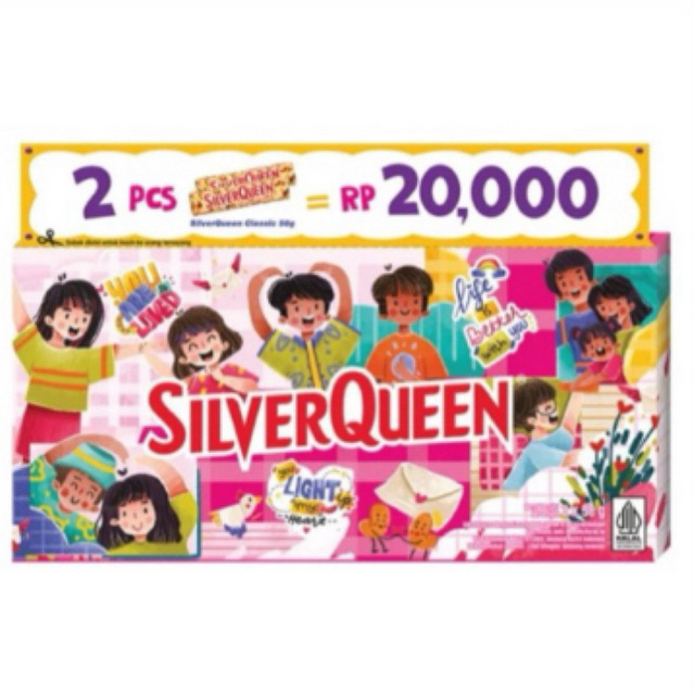 

silverqueen limited edition / coklat silverqueen kasih sayang