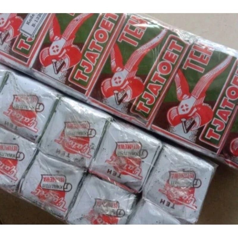 

TEH TJATOET HIJAU 1 PAK ISI 10 PCS @ 40 GRAM | TIDAK PAKAI GELAS