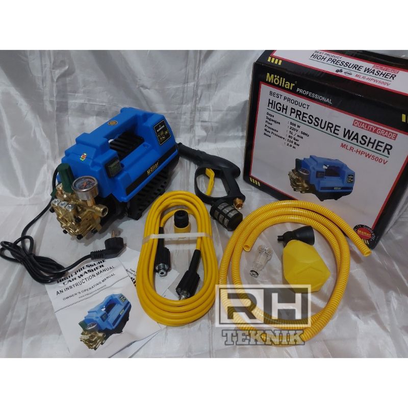 Jet Cleaner Mollar HPW500V With Pressure Control