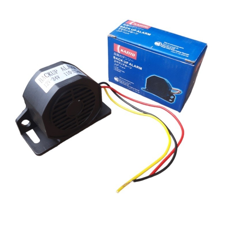 Klakson Alarm Mundur 2 Suara 12 Volt 24 Volt Mobil Truk Rem MoTor mobil