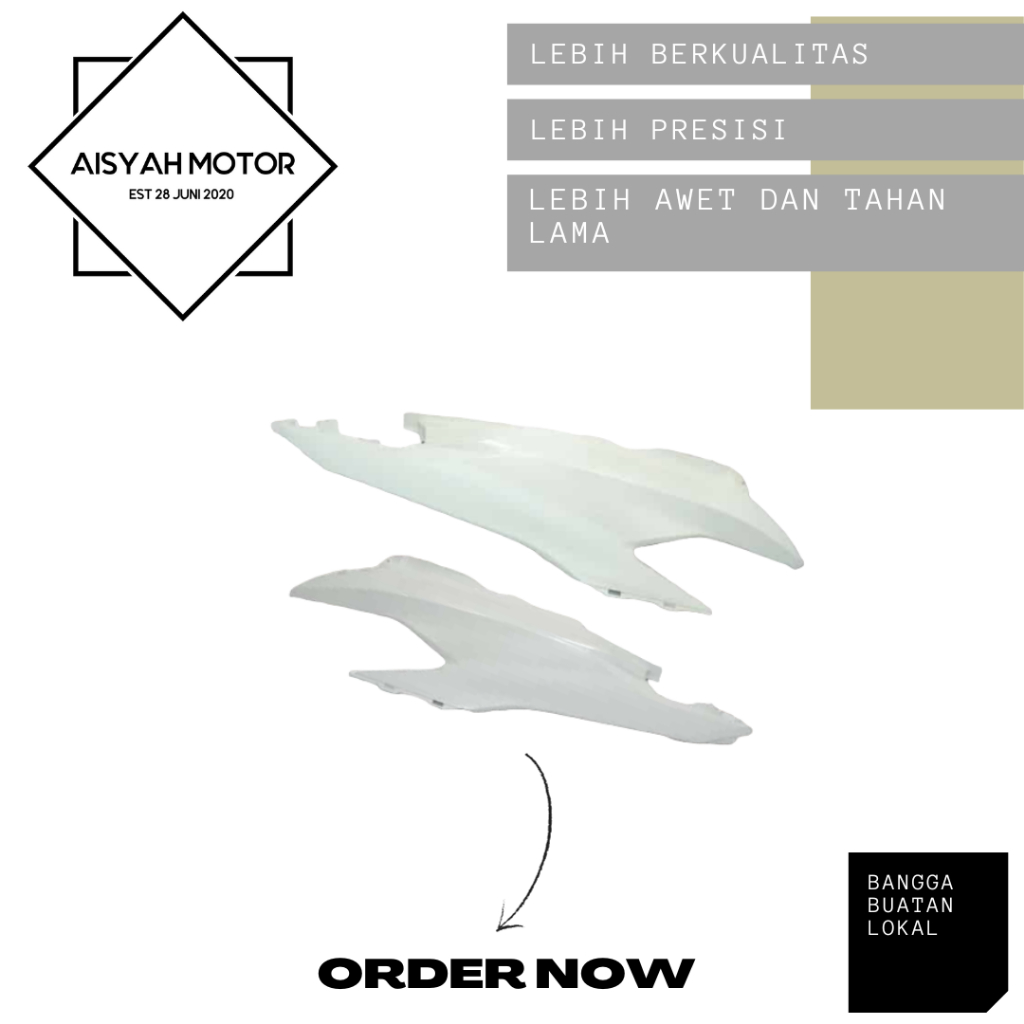 Bodi Honda Vario All New 150 Led Warna Putih Tahun 2018