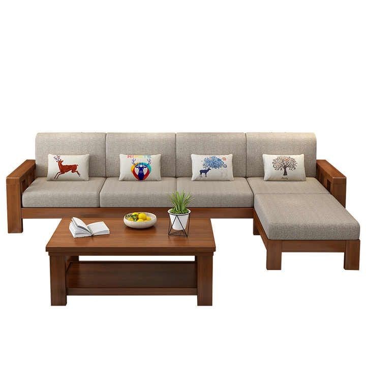 ONELA SOFA RETRO SOFA SEATER L SATU SET SOFA+MEJA SOFA MURAH Benuniq