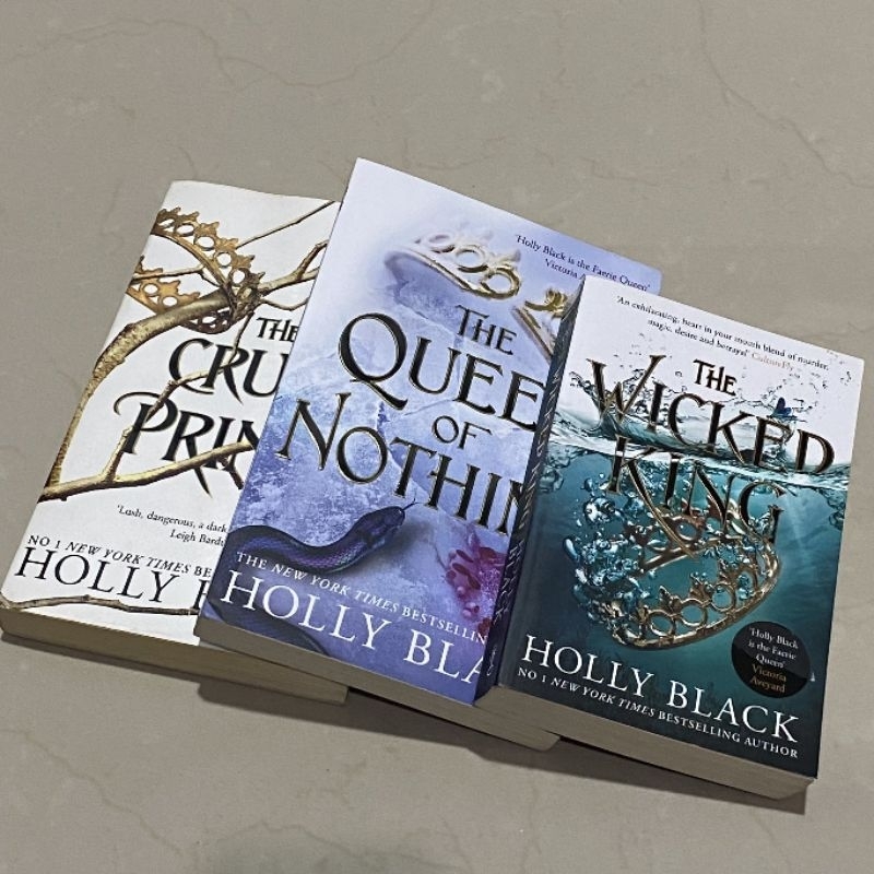 THE CRUEL PRINCE TRILOGY (Preloved)