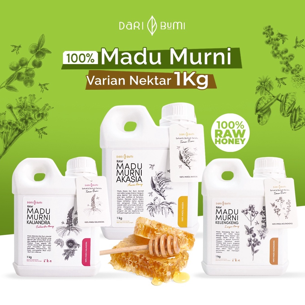 

Termurah dan terbaik Dari Bumi Madu Murni 1kg Varian Raw Honey Asli buruan