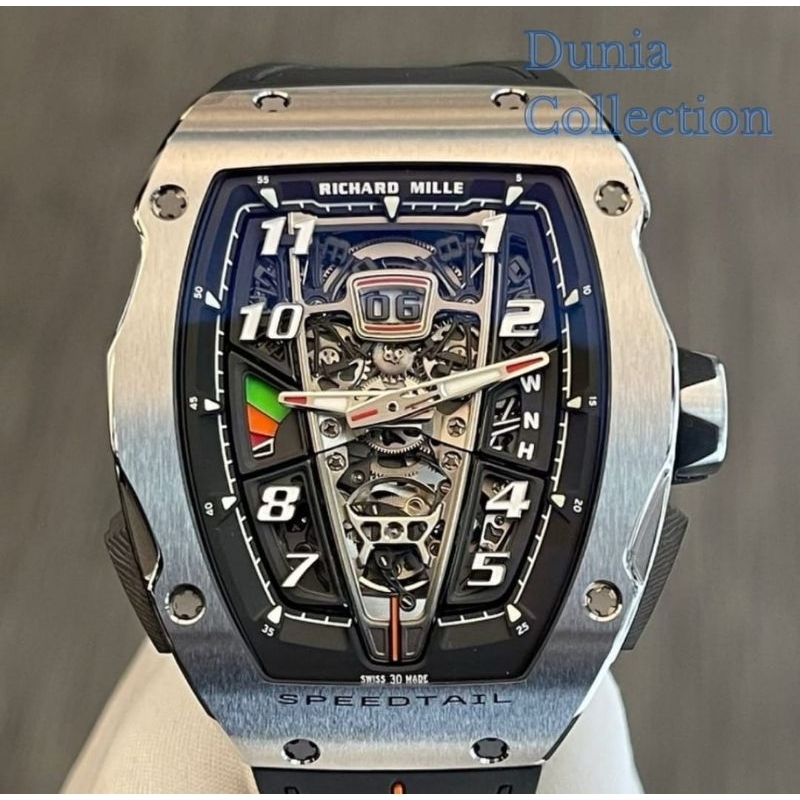 RM 40-01 Jam Tangan Pria RM Tourbillon Tittanium Grade 5 Swiss Automatic