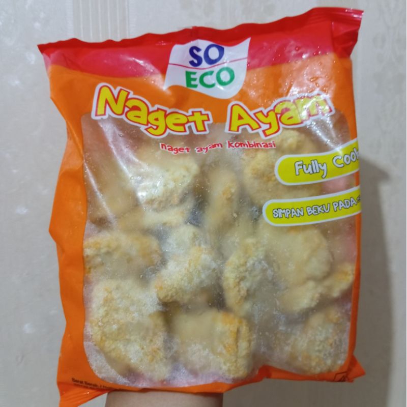 

So Eco Chicken Nugget Naget Nuget Ayam 500gr Frozen Food Sukabumi