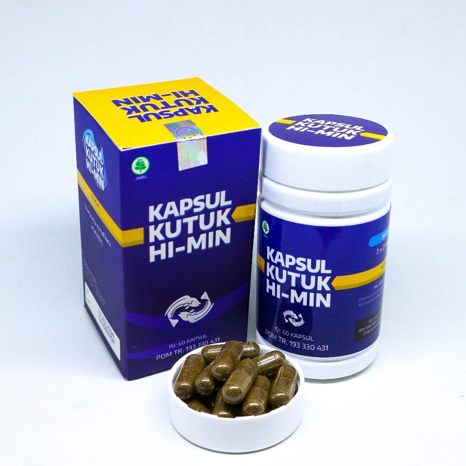 Kapsul KUTUK NATURAFIT HI-MIN 60 kapsul EKSTRAK IKAN GABUS Menyembuhkan Luka