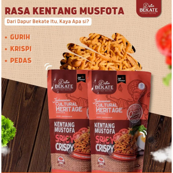 

Kentang Mustofa Teri Kacang Kering Kentang Mustofa Keripik Kentang Pedas Manis Balado