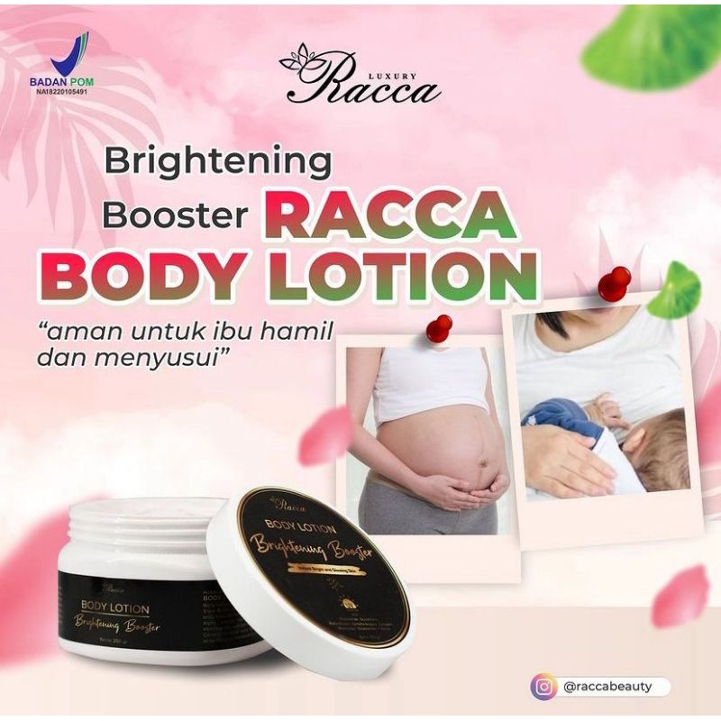 HB RACCA BODY LOTION BRIGHTENING BOOSTER RACCA