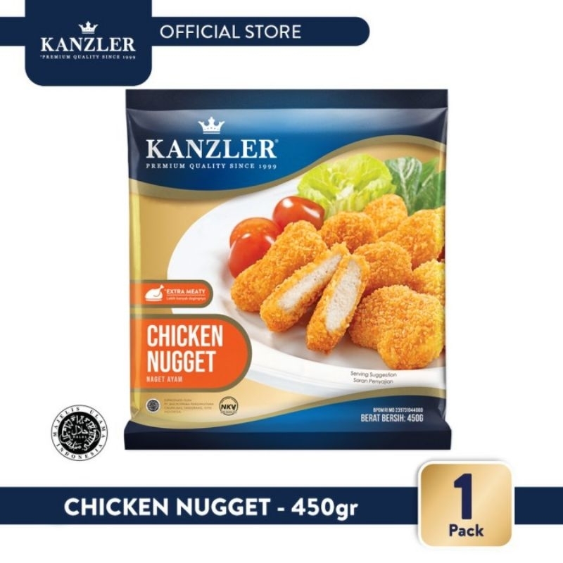 

Kanzler Chicken Nugget Ori 450gr