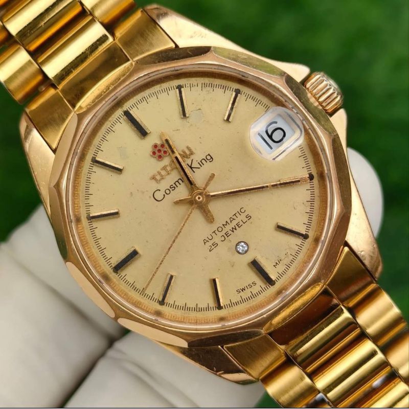Titoni Cosmo King 25 Jewels Gold