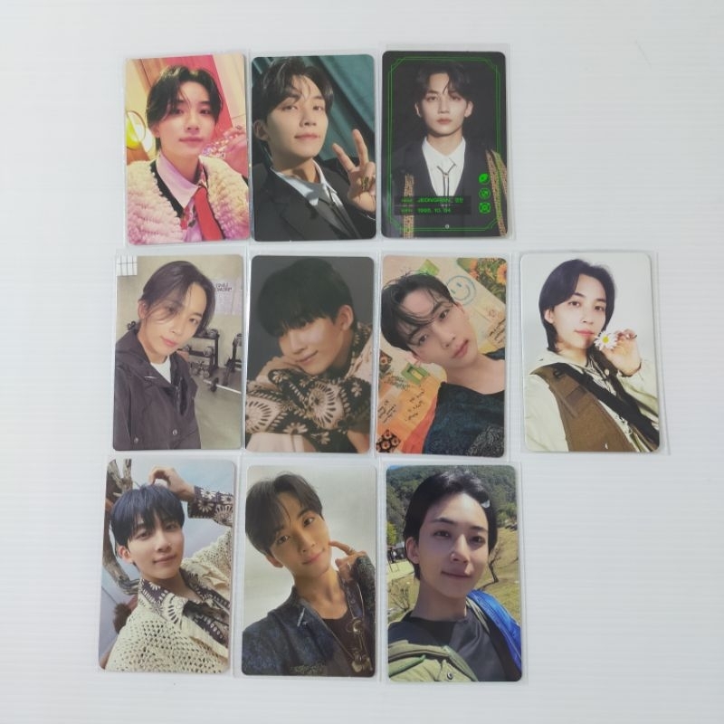 Photocard Jeonghan Sector 17 CARVER POB Weverse YES 24 FACE THE SUN RAY