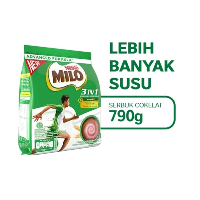 

Milo 3in1 activ-go 790gr GRATIS TUMBLR