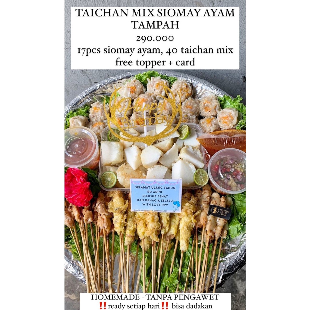

Taichan mix Siomay Ayam Tampah - Hampers Imlek / CNY Edition - READY