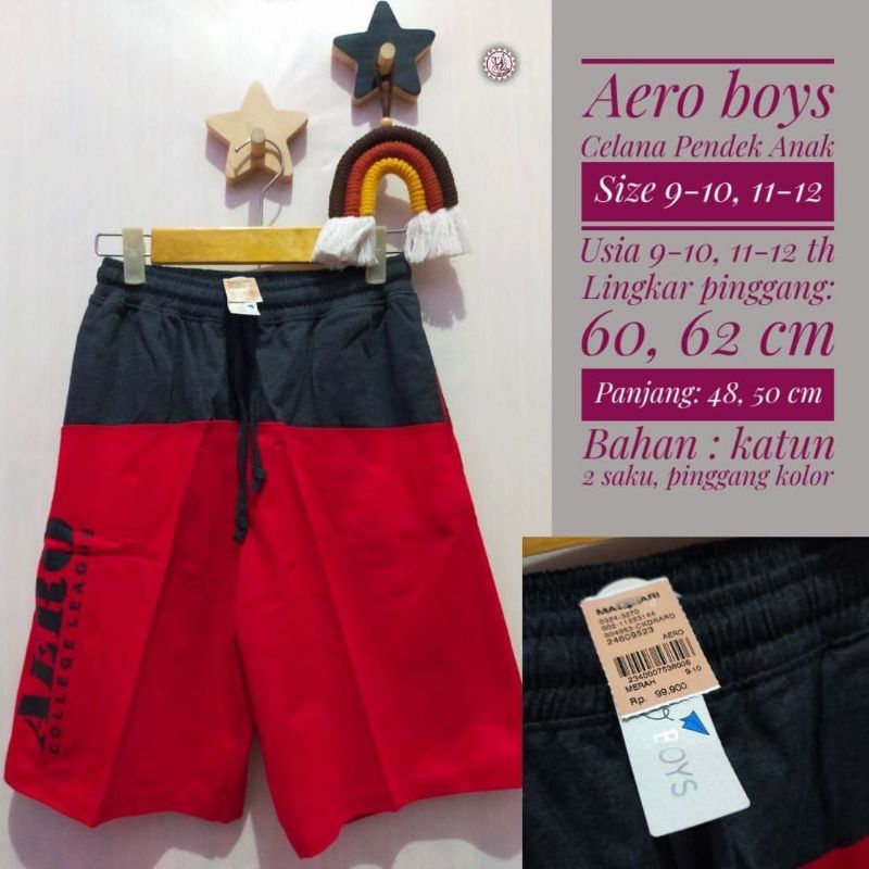 Celana AERO BOYS Celana Anak Laki-Laki Celana Pendek