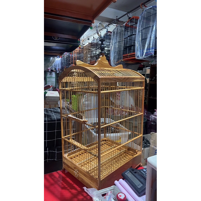 Sangkar Pernis Kenari Ciblek no 3 Kecil Kandang Burung Sangkar Burung Cucak Ijo