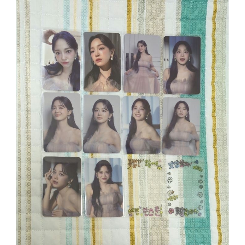 Kim SeJeong 1st Concert MD Tin Case Photocard Set + Tin Case Official