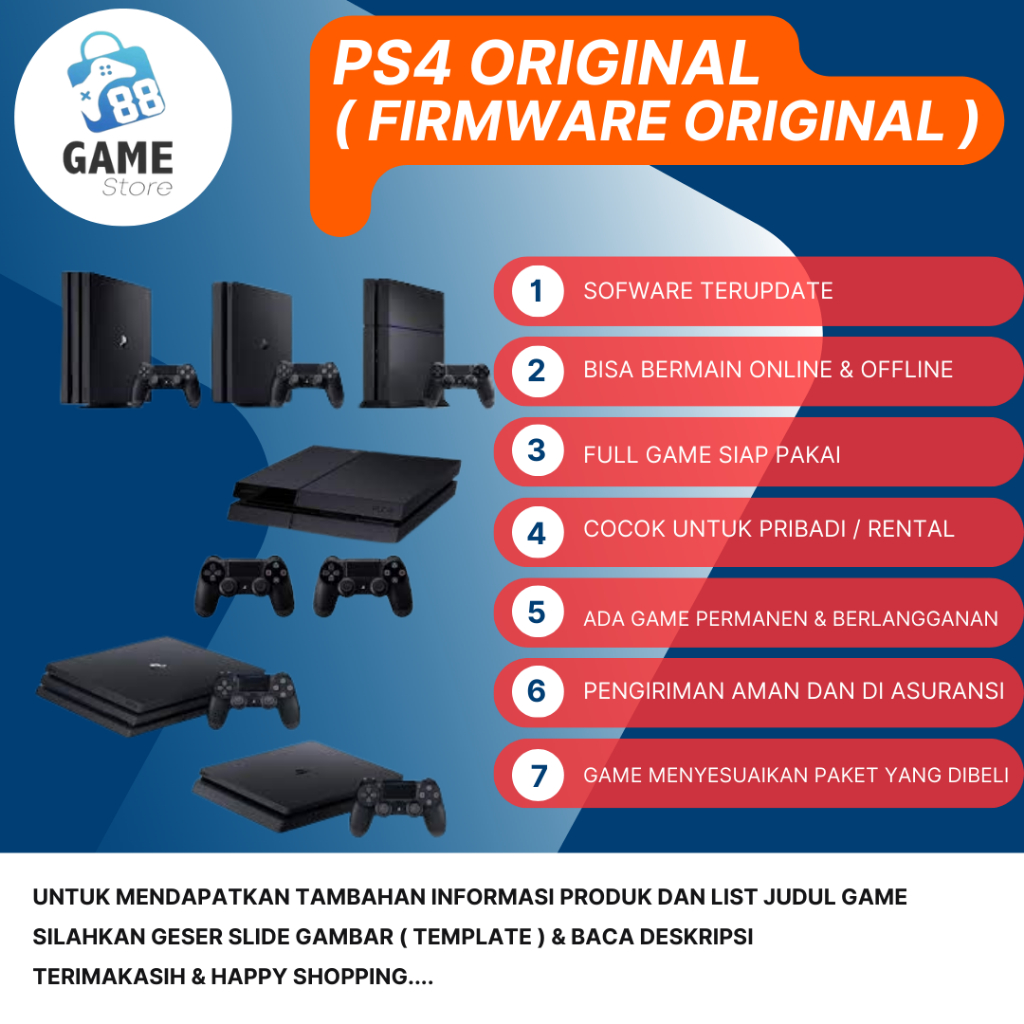 PS4 ORIGINAL FREE GAME PERMANEN | PLAY &amp; PLUS
