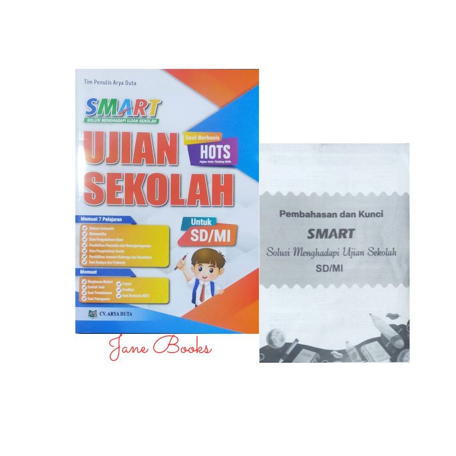 BUku Latihan Soal Ujian SMART kelas 6 SD Penerbit Arya Duta dan Kunci Jawabannya tahun 2024 dan Kunc