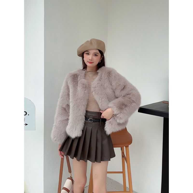 Faux Fur Coat (1919)