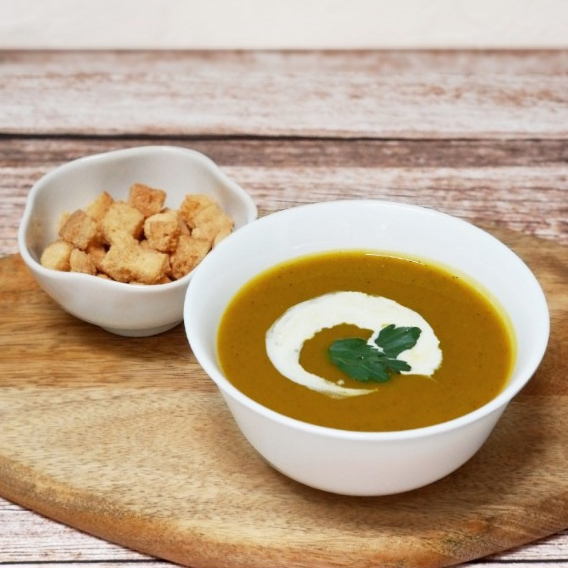 

Pumpkin Soup - Salam Salads / Sup Labu / Healthy Soup / Vegetable Soup