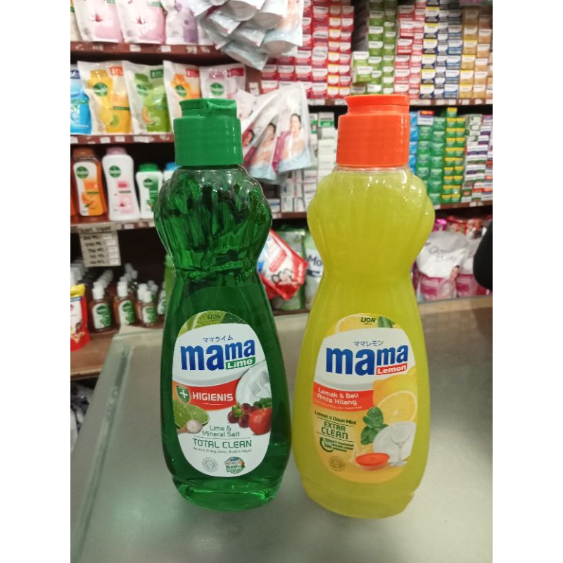 mama lemon dan lime botol 750ml & 400ml