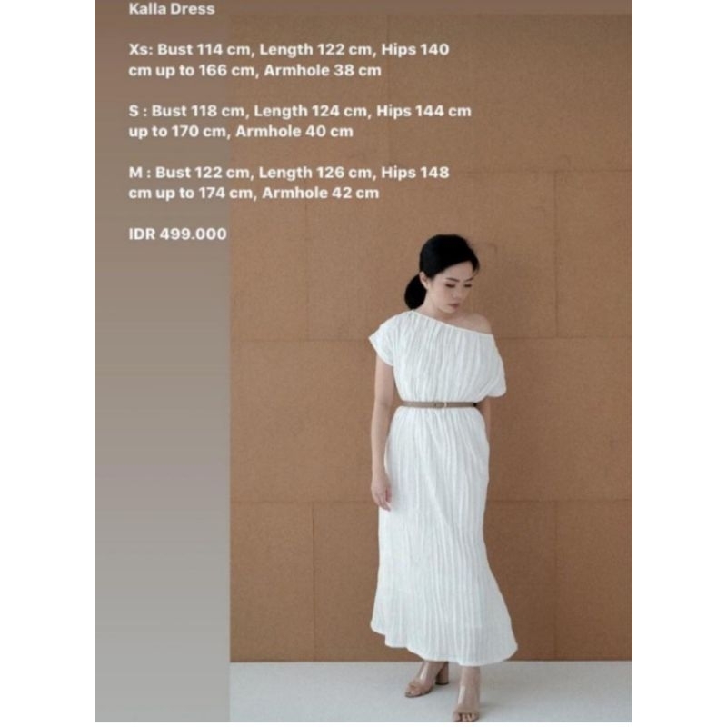 eunoia kalla dress xs preloved